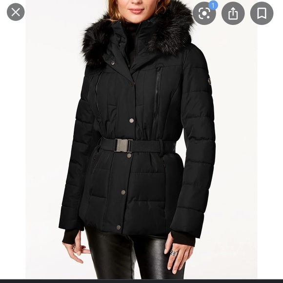 Michael Kors Belted Coat - Picture 1 of 4